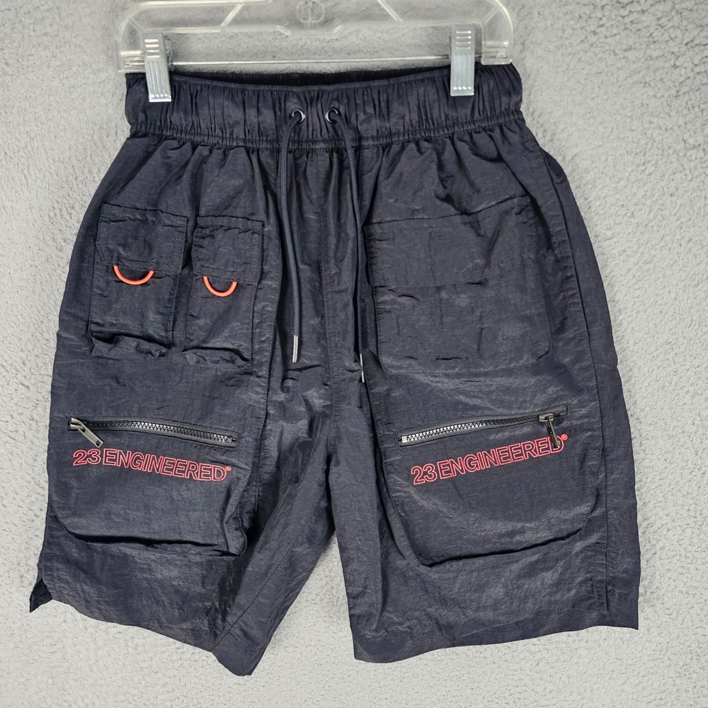 Jordan Shorts Mens Small Black 23 Engineered Utility Cargo Nylon CN7298-011